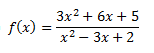 vertical asymptote